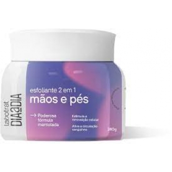 Esfoliante 2 em 1 Mãos e Pés Dia a Dia 240g, LABOTRAT