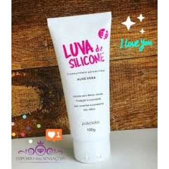 Luva de Silicone Aloe Vera, 100G - POKOLOKA