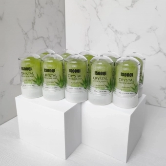 Desodorante Cristal, Aloe Vera, Sem Perfume, 60Gr. - ISOOQI