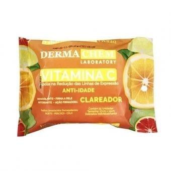Lenço Demaquilante Vit.C Anti-idade - DERMACHEM