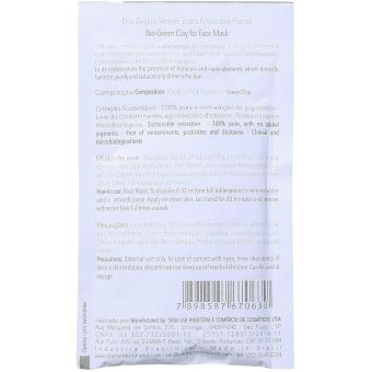 Bio Argila Verde, 30g - ELEMENTO MINERAL