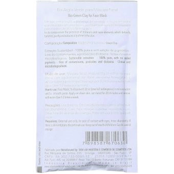 Bio Argila Verde, 30g - ELEMENTO MINERAL