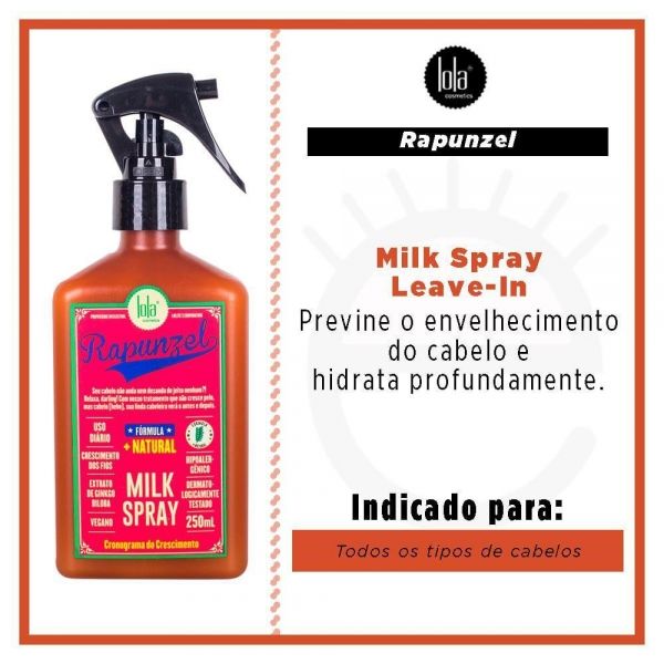 Rapunzel Milk Spray - LEAVE-IN - 250ML