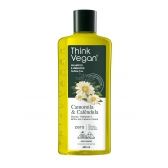 Shampoo Iluminador Camomila & Calêndula Vegano, 400ml - Think Vegan