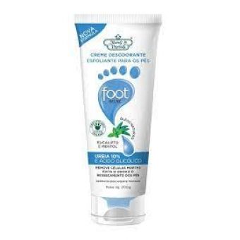 Creme Desodorante Esfoliante para Pés, 200Gr. - Flores e Vegetais