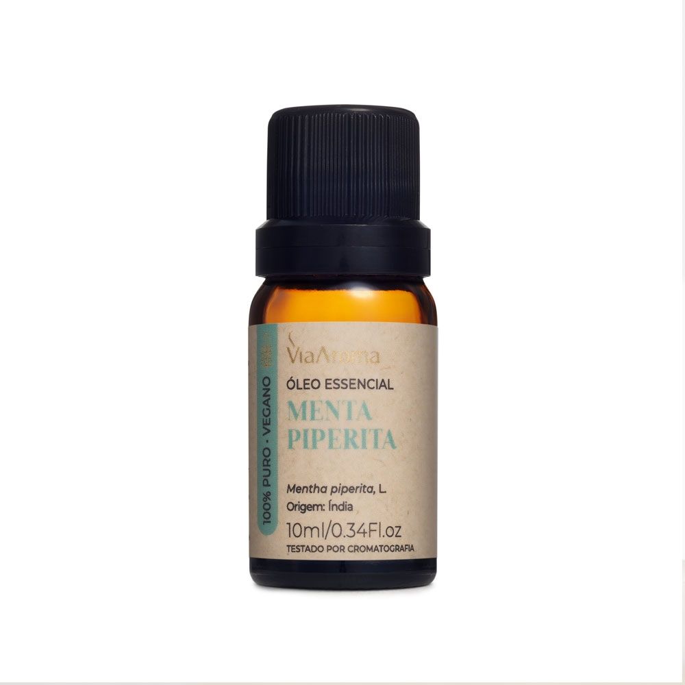 Óleo Essencial Menta Piperita, 10ml - Via Aroma