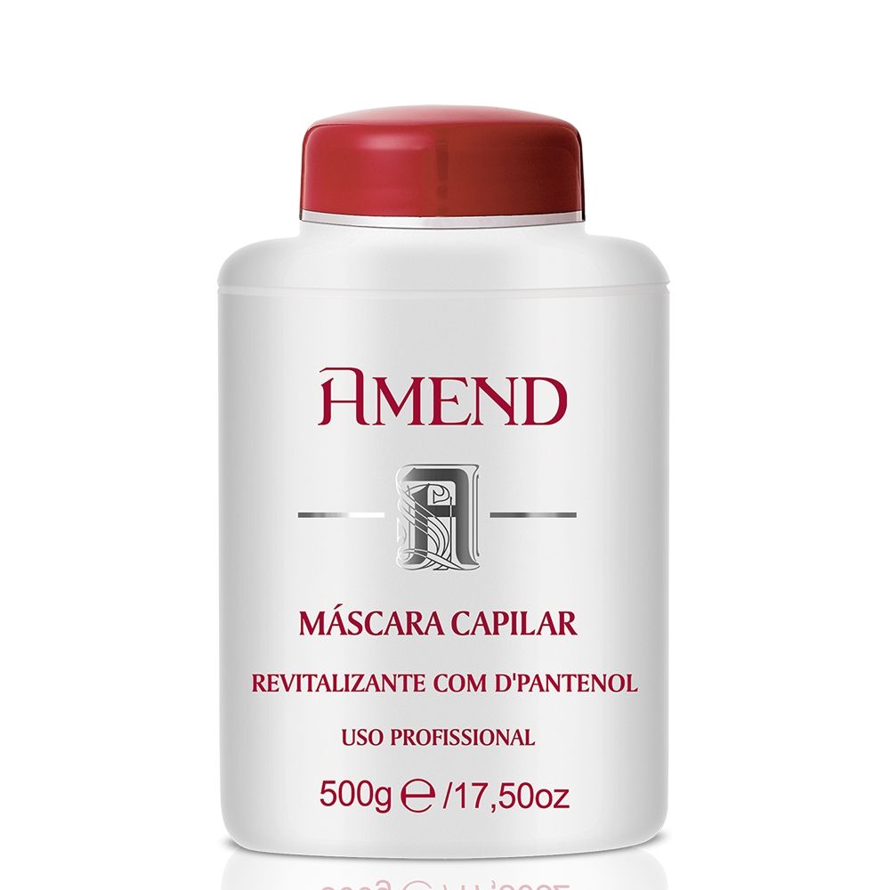 Máscara Capilar Revitalizante, com D´Pantenol, 500Gr - Amend