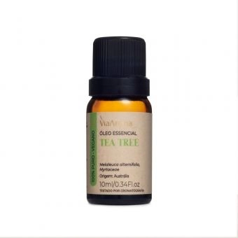 Óleo Essencial Tea Tree, 10ml - Via Aroma