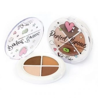 Quarteto de Sombras para Sobrancelha Perfect Brows-CAT MAKE