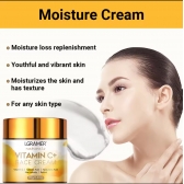 Creme Facial de Vitamina C, LGRAMER, Naturals, 70gr.