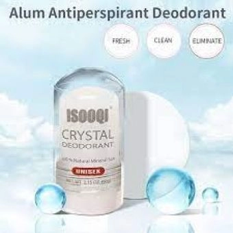 Desodorante Cristal, Natural, Sem Perfume, 60Gr. - ISOOQI