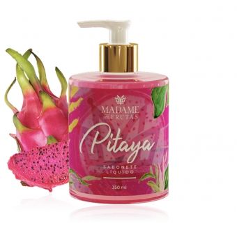 Sabonete Líquido Aroma Pitaya, 350ML - MADAME DAS FRUTAS
