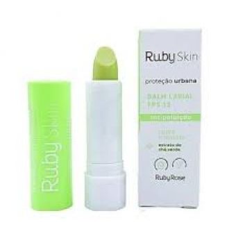 Balm Labial com FPS 15, Proteção Urbana, Ruby Skin - RUBY ROSE