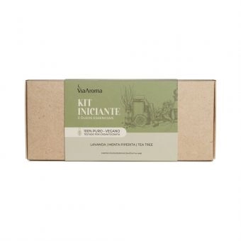 Kit com 3 Oleos Essenciais (Iniciante) - Via Aroma