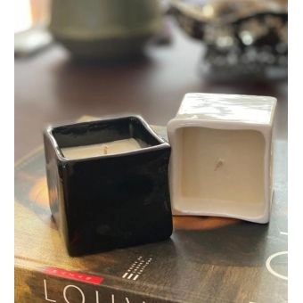 Vela Massagem Aroma Champagne, Preto, 120Gr. - Bright Side