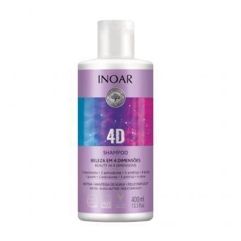 Shampoo 4D, 400ml - Inoar