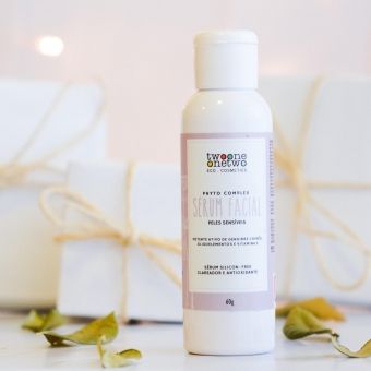 Sérum Facial Peles Sensíveis Natural Vegano Gengibre Chinês, 60g - Twoone Onetwo