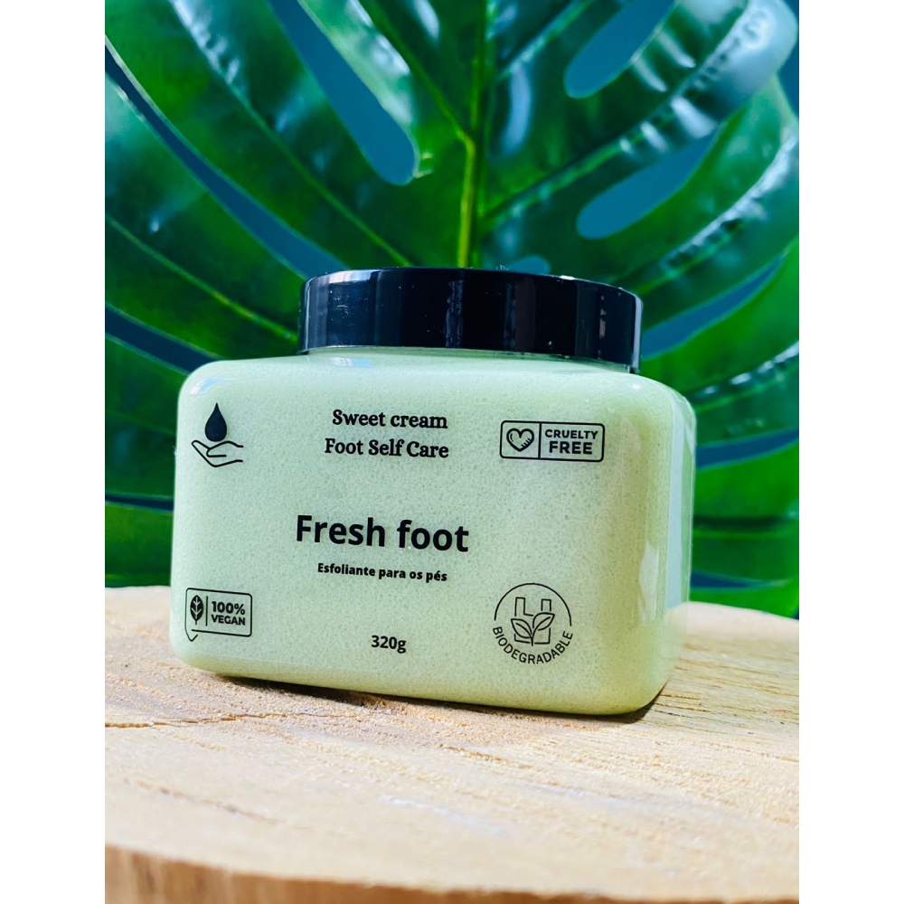 Esfoliante Para os Pés, Aroma Fresh Foot, 320G.