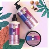 Kit Trio Shampoo + Condicionador + Mascara 4D - INOAR