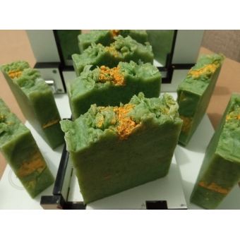 Sabonete  Capim Limão e Laranja Doce, em Barra, 70Gr. - Make.Com