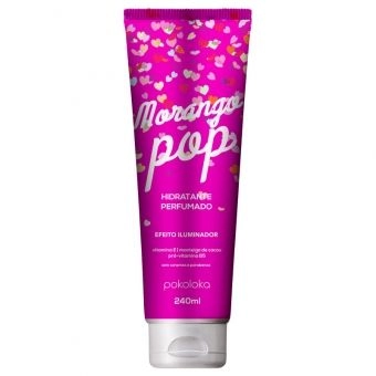 Hidratante Perfumado Morango, 240ML - POKOLOKA