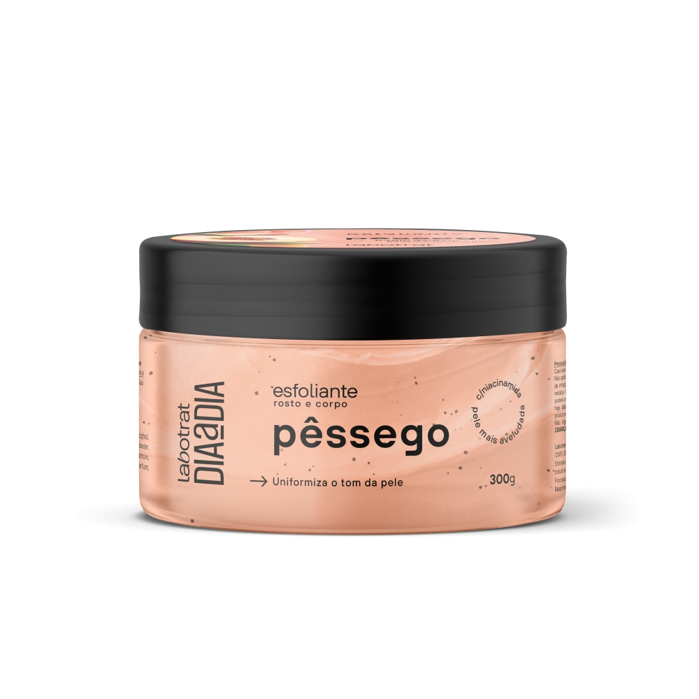 Labotrat Esfoliante Facial e Corporal, Pêssego, Dia a Dia ,300g
