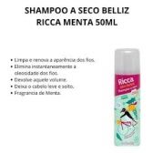 Shampoo a Seco Ricca, Menta Cuca Fresca, 50 ML