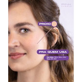 Pro Stick Protetor Solar Multifuncional FPS 96 FPUVA 43 14g - Pink Cheeks