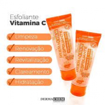 Gel Esfoliante Vitamina C, 100G - Dermachem