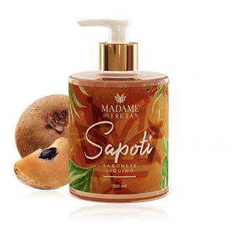 SABONETE LIQUIDO SAPOTI, 350ML - MADAME DAS FRUTAS