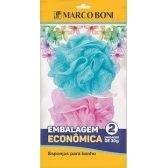 Esponja Para Banho em Nylon (2 Unidades) - BONI