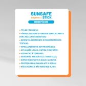 Protetor Solar Infantil SUNSAFE Baby & Kids 15,5g - Pink Cheeks