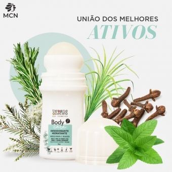 Desodorante Natural, Vegano, Hidratante, 70ML - TWOONEONETWO