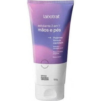 Esfoliante 2 em 1 Mãos e pés Dia a Dia, 100Gr. - Labotrat