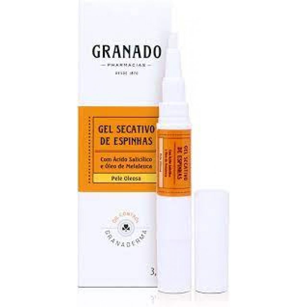 Gel Secativo de Espinhas, Granaderma, 3,5Gr - Granado