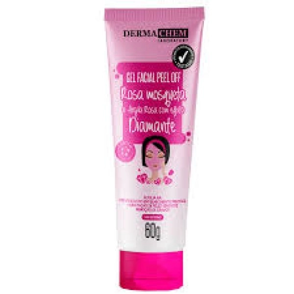Gel Facial Peel Off, Rosa Mosqueta, 60G - DERMACHEM