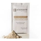 Argila Branca com Pó de Perolas, 30g - Elemento Mineral