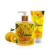 Kit Madame das Frutas Sabonete Liquido Uvaia & Creme de Mãos Uvaia