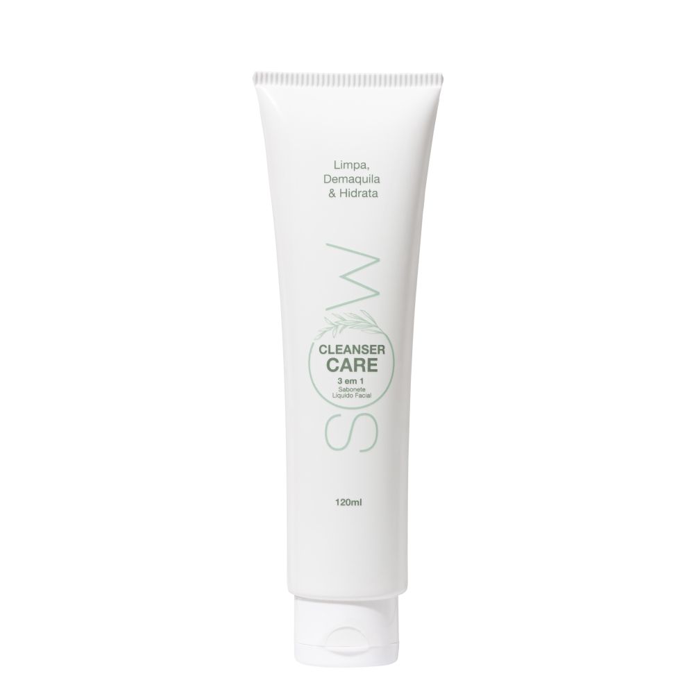 Sabonete Cleanser Care, 3 em 1,120 ml