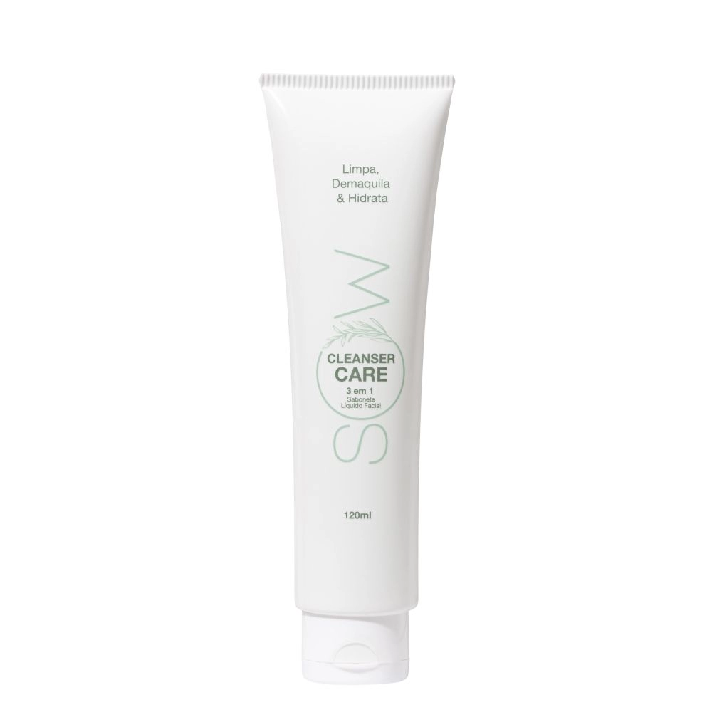 Sabonete Cleanser Care, 3 em 1,120 ml