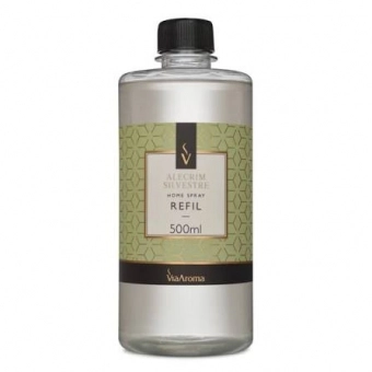 Refil Home Spray, Alecrim Silvestre, 500Ml - Via Aroma