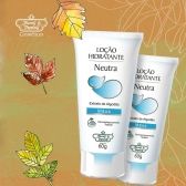Loção Hidratante Mãos, Neutra, 60Gr - FLORES E VEGETAIS