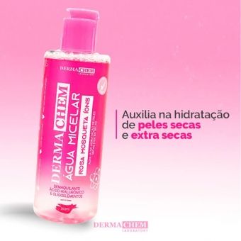 Kit Rosa Mosqueta Esfoliante & Agua Micelar - Dermachem