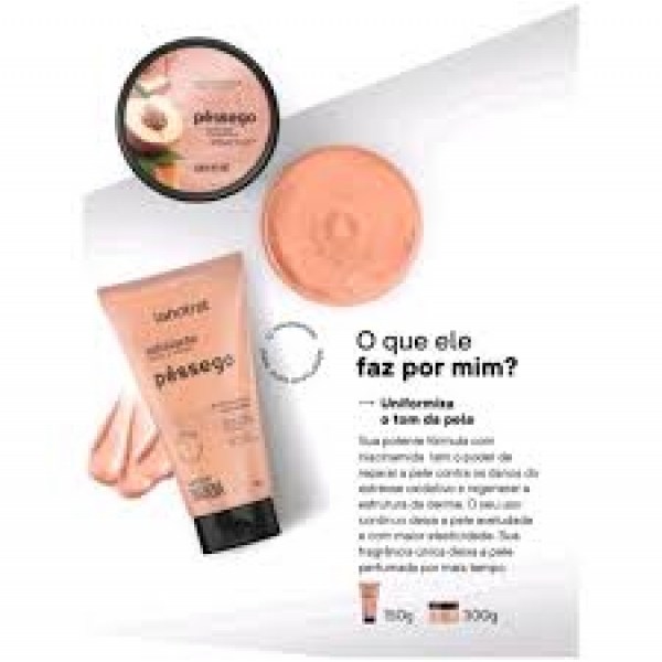 Labotrat Esfoliante Facial e Corporal, Pêssego, Dia a Dia ,300g