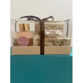 Aromatizador Ambiente, 100Ml, Aroma Vanilla Com Flor Rosa em Gesso. - Make.Com