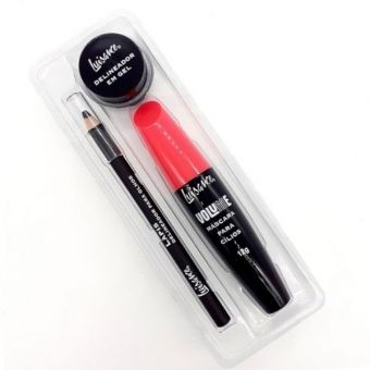 Kit Candy Eyes Delineador + Lápis + Masc. Cilios - LUISANCE