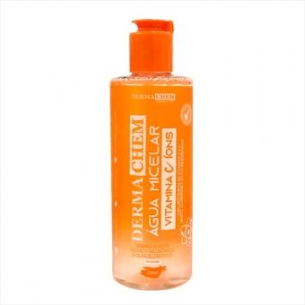 Água Micelar Vitamina C e Ac. Hialurônico, 250ML - DERMACHEM