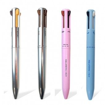 Caneta Para Maquiagem 4 x 1 (Eye Liner, Brow Liner, Lip Liner, Brow Liner), A Prova Dágua
