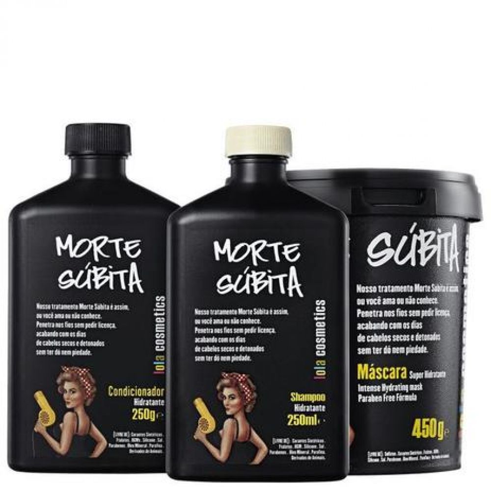 KIT LOLA COSMETICS MORTE SÚBITA INTENSE (3 Produtos)