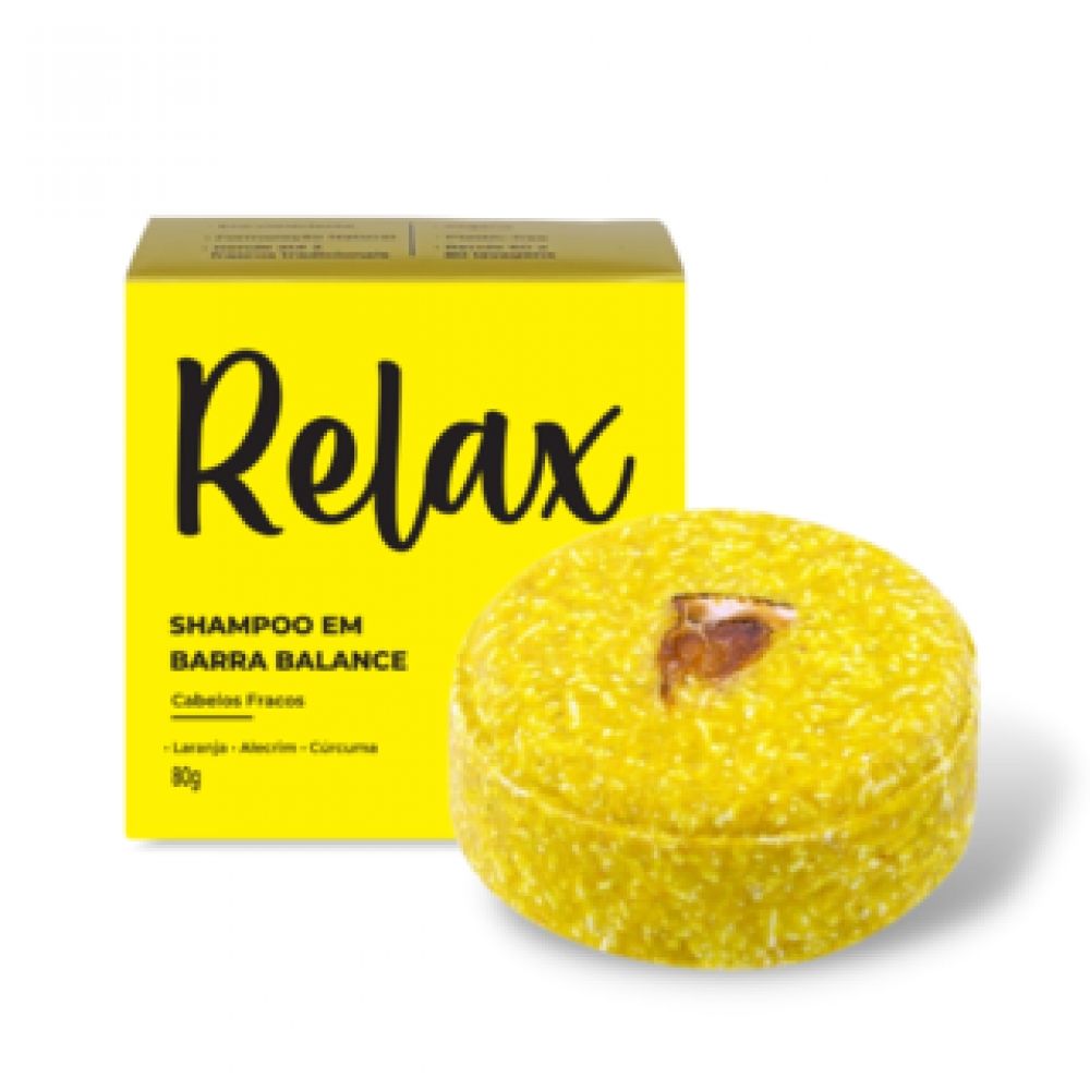 Shampoo em Barra Fortificante Balance - Relax Bars